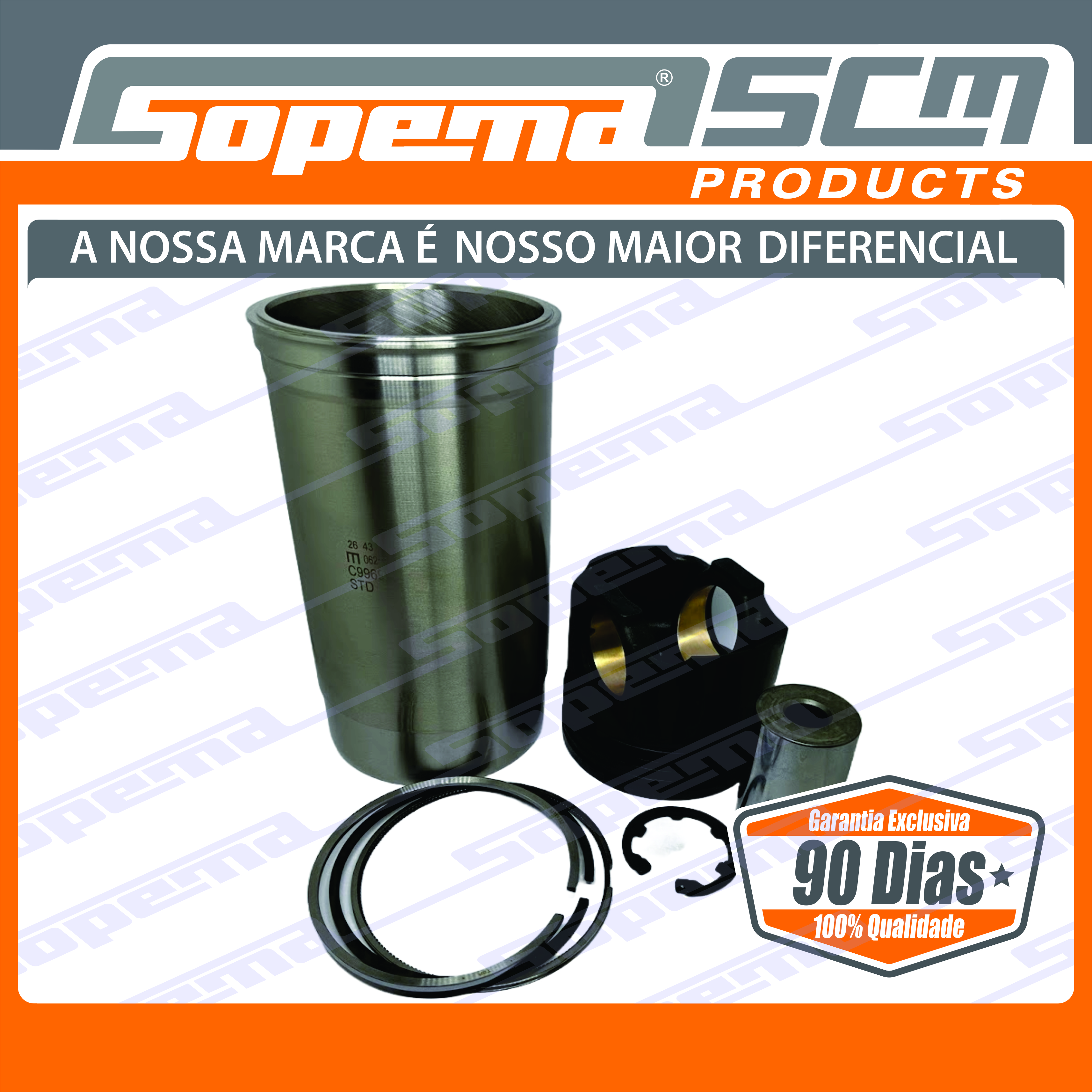 motor, motores, peças, john deere,6090,Kit Motor,DZ10211