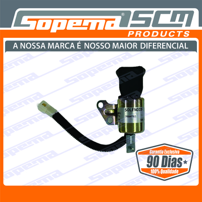 Motor, Motores, Kubota, D722, BOBCAT, solenoide parada 12V ,7000782