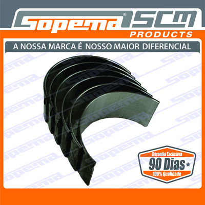 Motor, Motores, Mitsubishi, S3Q2, Jogo de Bronzina de Biela STD, 2831257