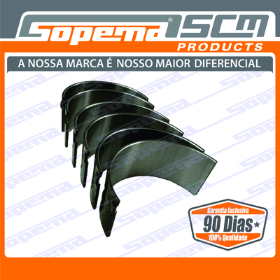 Motor, Motores, Mitsubishi, S3Q2, Jogo de Bronzina de Biela 010, 2831258