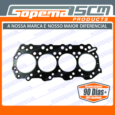 Motor, Motores, Mitsubishi, S4Q2, Junta Cabeçote, 2706184