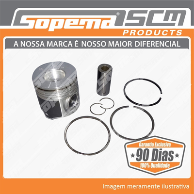 motores, iveco, fpt, trator agricola, s8000, Pistao com anel, 503776612