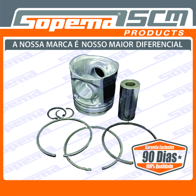 motores, caterpillar, perkins, Pistao C/Anel STD, C4.4, 3109905